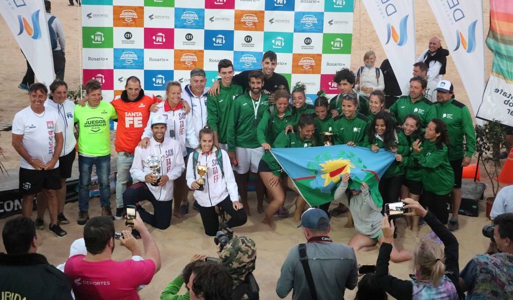 Finalizaron los Juegos Nacionales de Playa en Rosario