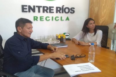 El intendente de Rosario del Tala recibi a la Secretaria de Industria