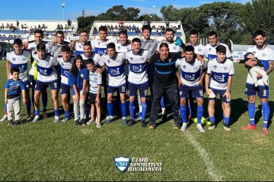 Sportivo Rivadavia de San Genaro se subió a la cima del campeonato Liga Totorense de Fútbol