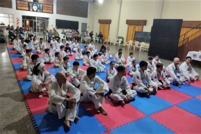 Exitosa master class de taekwon-do en Oro Verde Primer encuentro