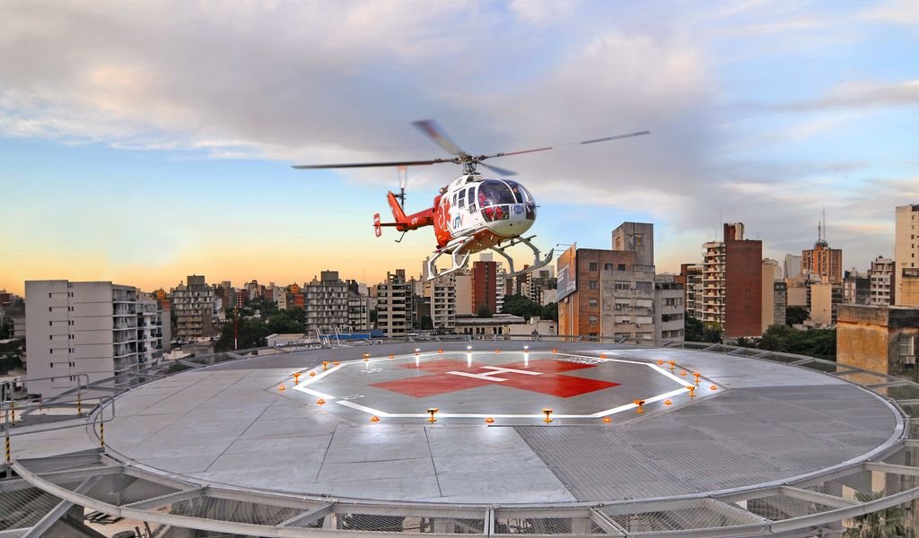 Rosario ya cuenta con el primer helipuerto de la provincia de Santa Fe