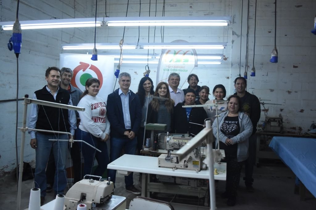 VGG: avanzan en la creacin de una empresa textil en el costurero municipal