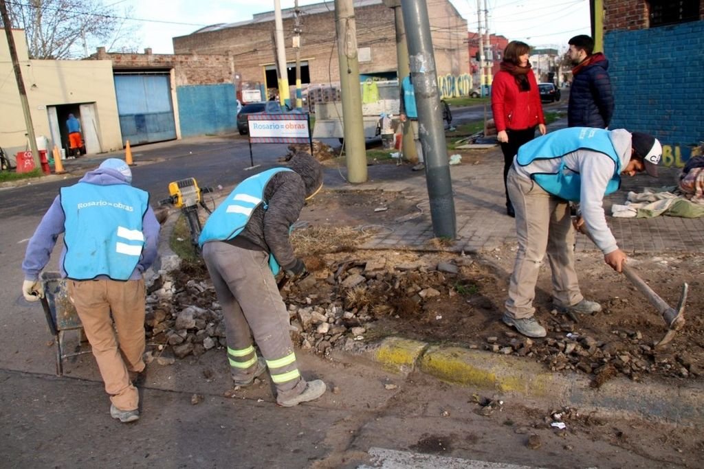 Rosario: mejoras en barrio La Tablada