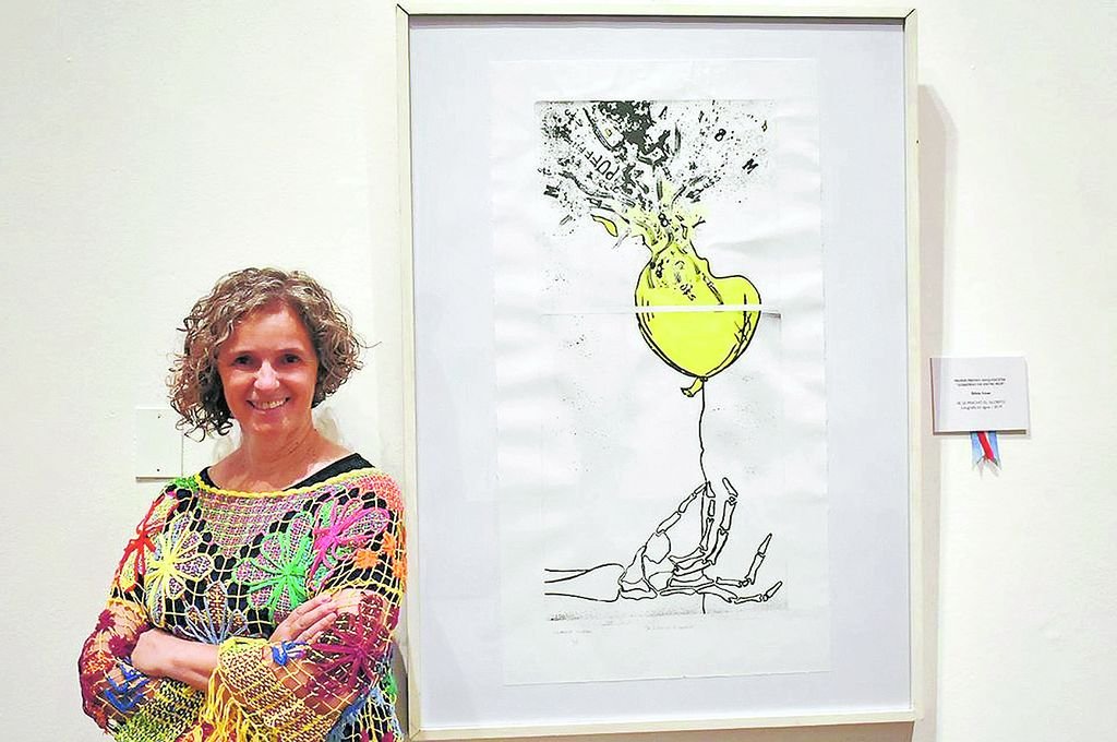La artista Silvia Lissa fue reconocida a nivel nacional