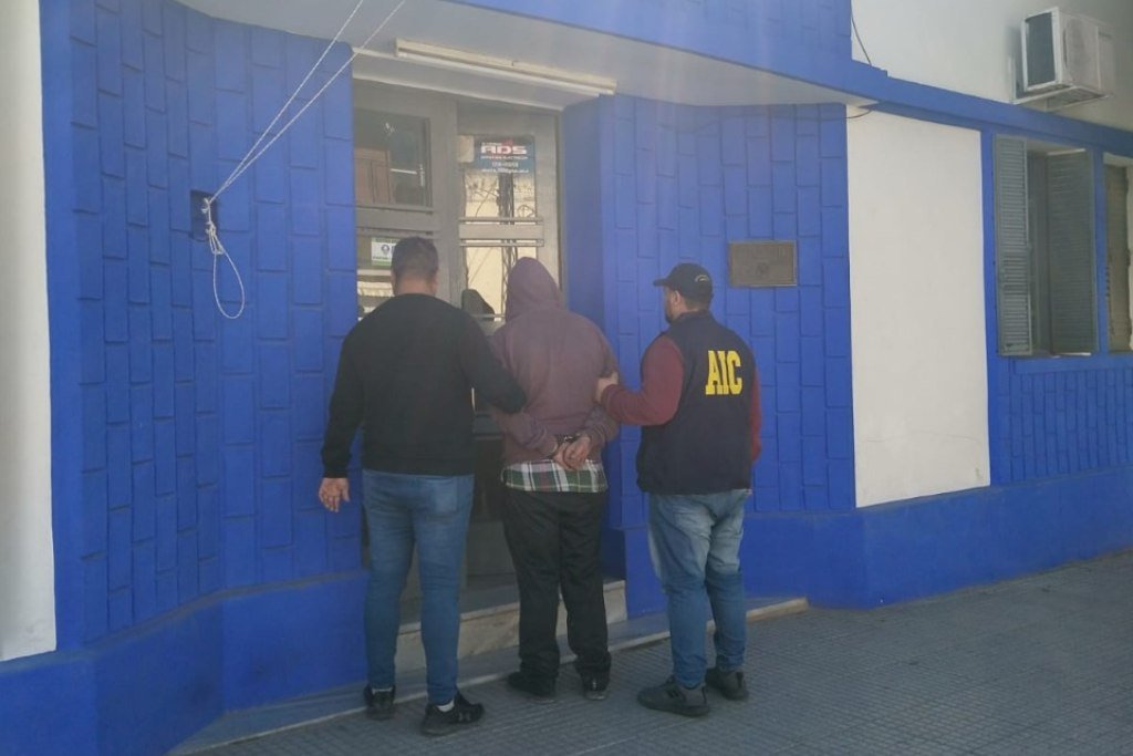 El hombre fue detenido en Huerta Grande (Córdoba). Foto:Gentileza.