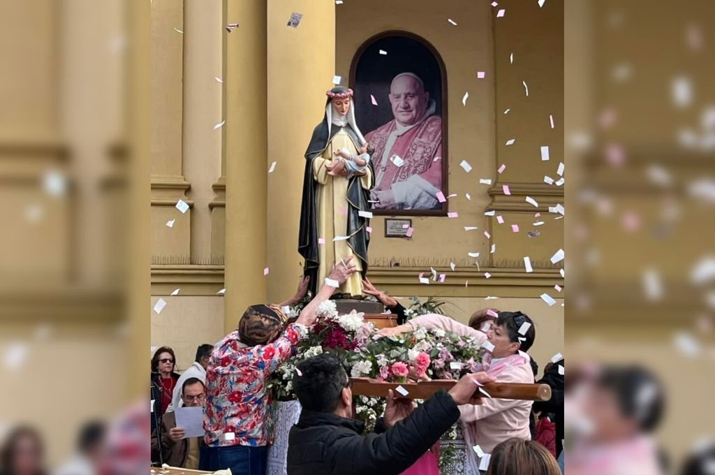 Santa Rosa, Patrona de Chajarí, tuvo una celebración multitudinaria en su día. 