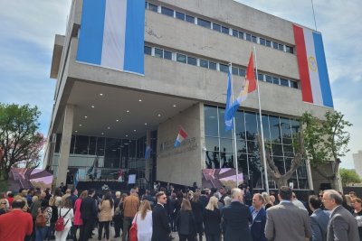 Inauguraron el flamante edificio de los Tribunales de Cañada de Gómez