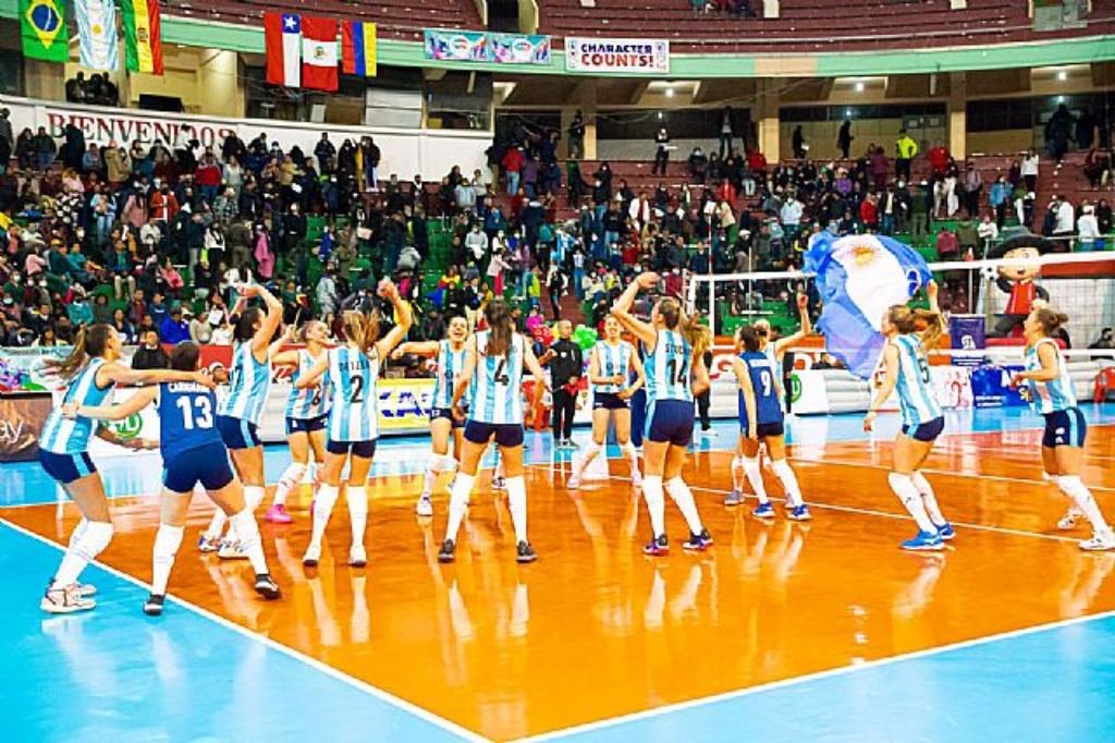  Foto:Gentileza: prensa Confederación Sudamericana de Voleibol.