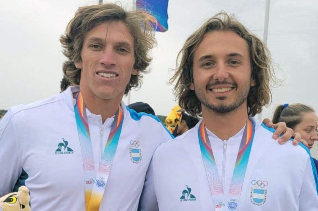 Giorgis (a la izquierda) aportó tres medallas para la delegación argentina. Foto:Gentileza: prensa COA.