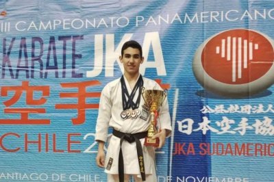 Viajó con ilusiones y se colgó 4 medallas en el Campeonato Panamericano de Karate