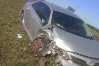 Un fallecido tras despistar su auto en la Autovía Artigas, cerca de Chajarí
