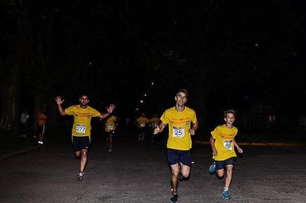 La maratón nocturna concentrará a grandes y chicos. Foto:Gentileza