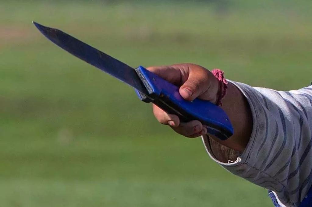 Un hombre de 20 años atacó a su progenitora con un cuchillo de carnicería. Foto:Imagen ilustrativa.