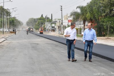 Destacan que la obra de Avenida Zanni dará transitabilidad y seguridad a Paraná