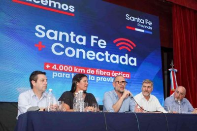 Más de 80 localidades se adhirieron al programa Santa Fe + Conectada
