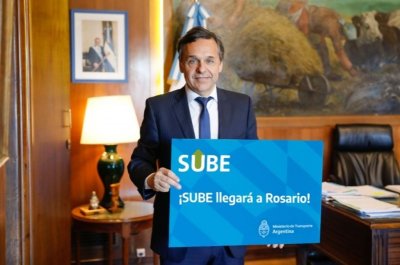  El ministro de Transporte se reunirá con Javkin y la tarjeta SUBE es un hecho en Rosario - El ministro de Transporte de la Nación, Diego Giuliano. - 