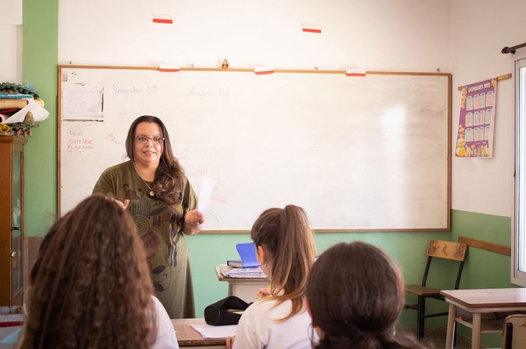 Georgia Reichel, además de escritora, es docente de Lengua y Literatura en su ciudad natal, Gualeguaychú. Foto:Carla Gasman Vaispapir