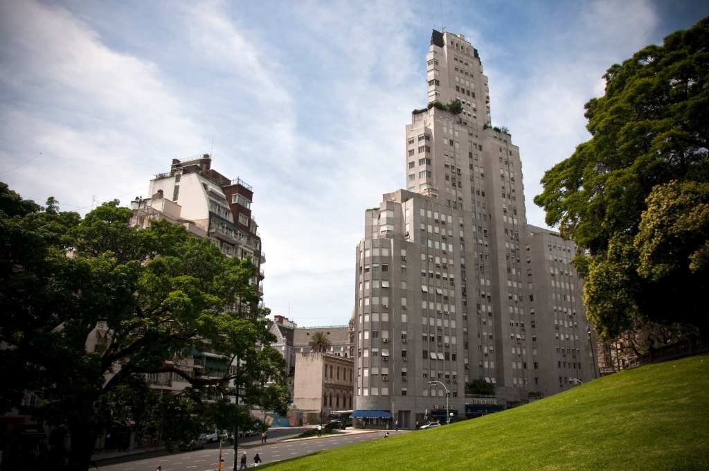 El edificio Kavanagh de Buenos Aires. Foto:Gentileza.