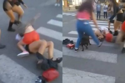 Video: una pelea entre mujeres fue filmada y se hizo viral
