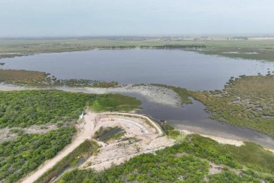 Laguna Paiva: con obras buscan recuperar el espejo de agua