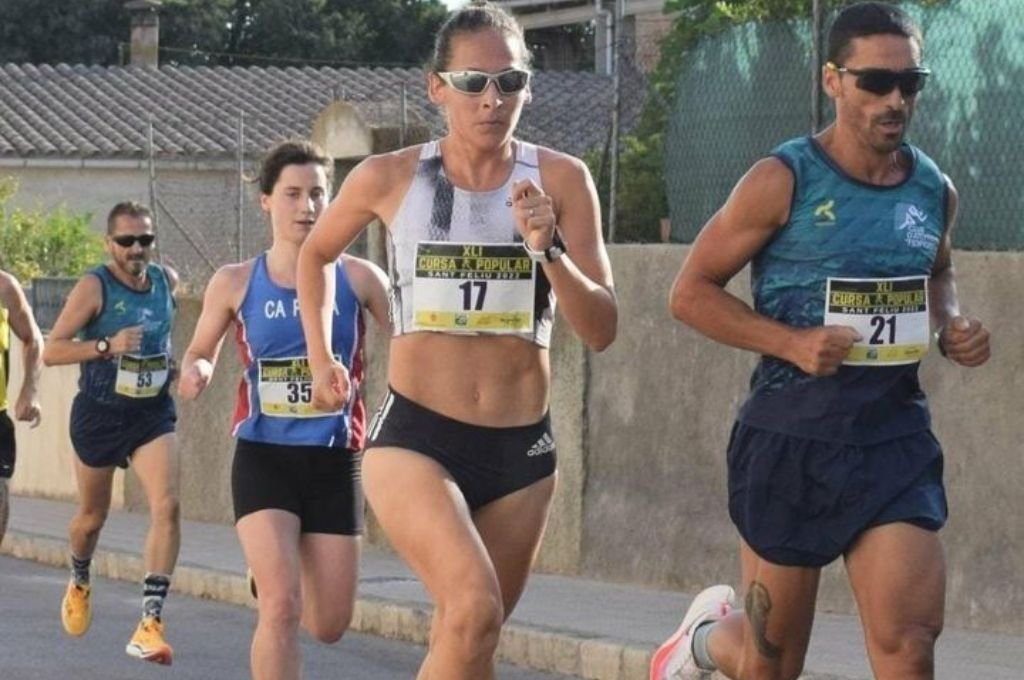 La atleta de Gualeguaychú terminó en los primeros puestos en Ibiza. 
