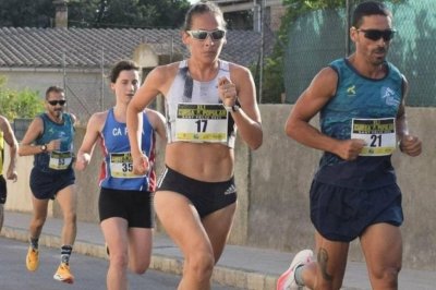 La atleta María Luz Tesuri continúa a buen ritmo en España