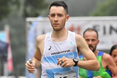 El atleta Juan Bustos correrá la Copa Sudamericana de Ultramaratón