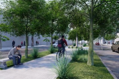 Renovación urbana: presentaron el proyecto de refuncionalización de bulevar Yrigoyen