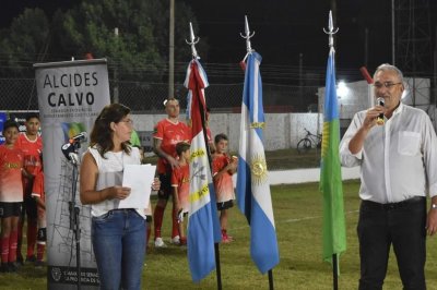 Calvo participó del lanzamiento de la Copa Departamento Castellanos 2023