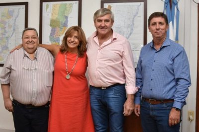 Provincia giró fondos para obras de saneamiento en Sa Pereira y Sarmiento