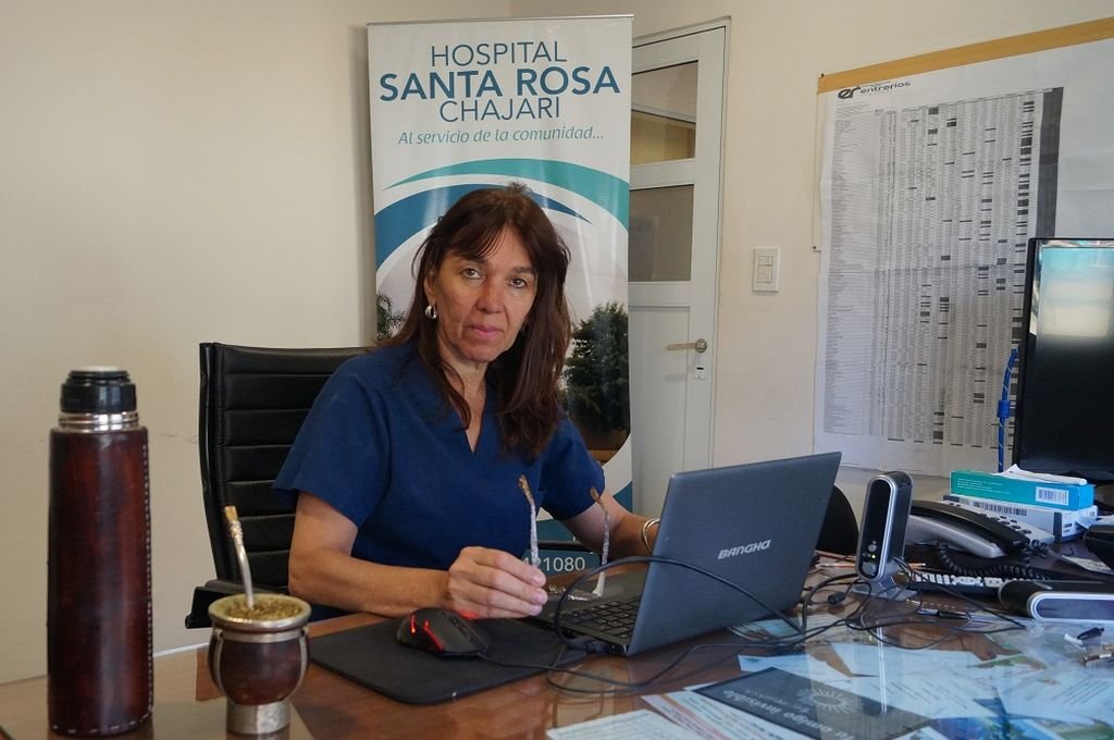 Dra. Fernanda Lalosa, directora del hospital Santa Rosa. 