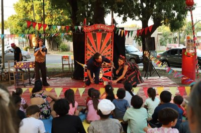 Convocante festival de circo y teatro en barrio Los Gobernadores