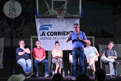 Agustín Rossi lideró un plenario de La Corriente en Rosario