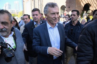 Mauricio Macri llega a Rosario