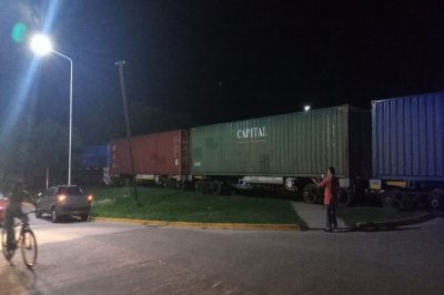 Una camioneta colisionó con un tren en Chajarí 