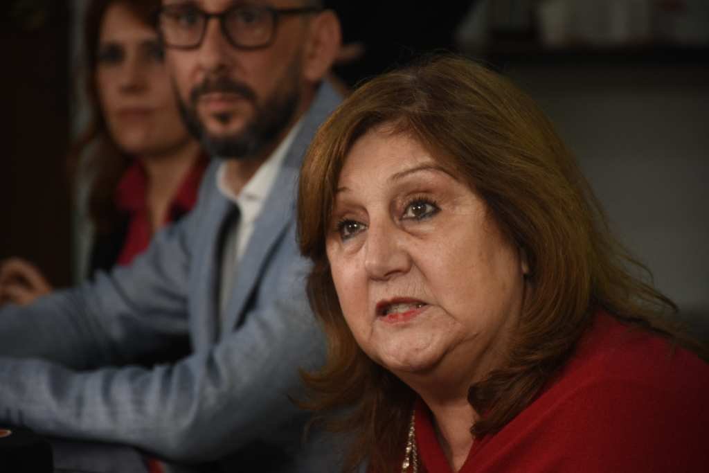 Adriana Cantero deja el Gabinete provincial. Foto:Archivo.