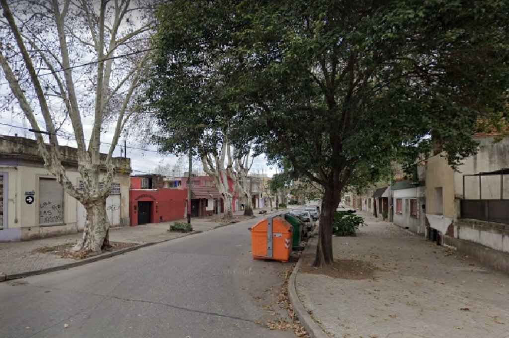 El homicidio se produjo en la zona de Colón al 3000, en el sur rosarino. Foto:Google Street View.