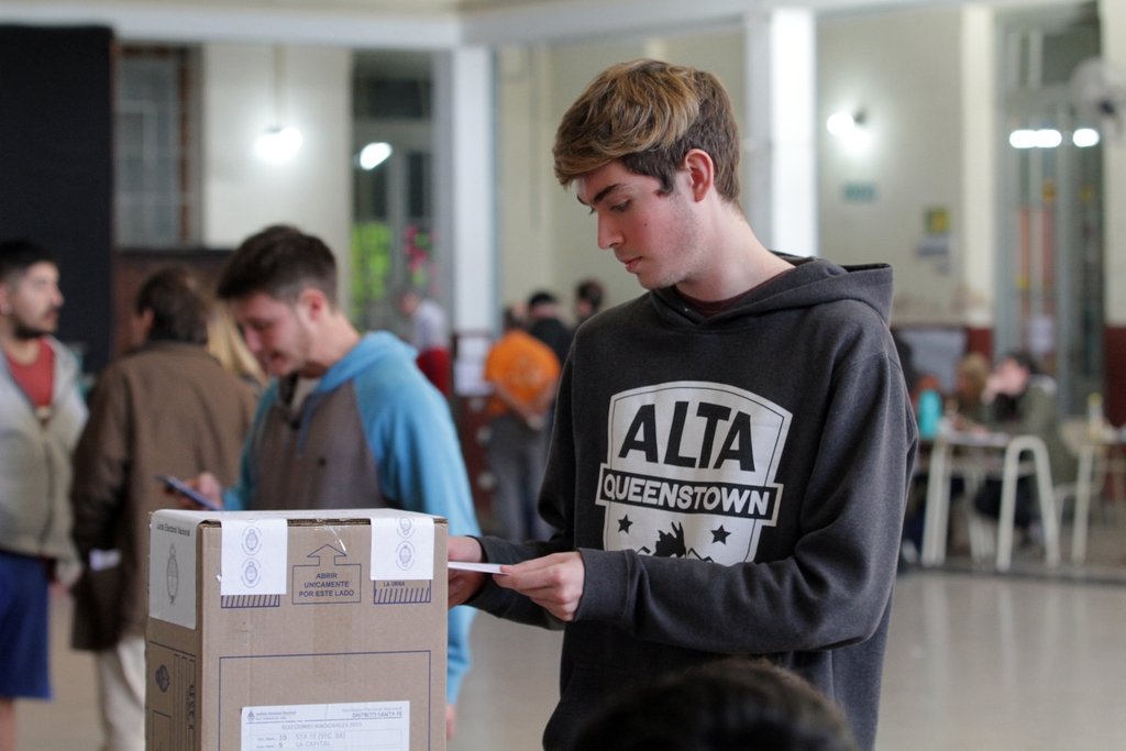 Santa Fe era la única provincia que no admitía el voto de jóvenes de 16 y 17 años. Foto:archivo/Pablo Aguirre