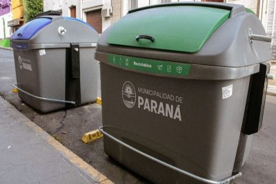 El programa de separación de residuos cumple un año en Paraná