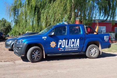 El Trébol: robaron un auto estacionado, se fueron a Córdoba, delinquieron y tumbaron