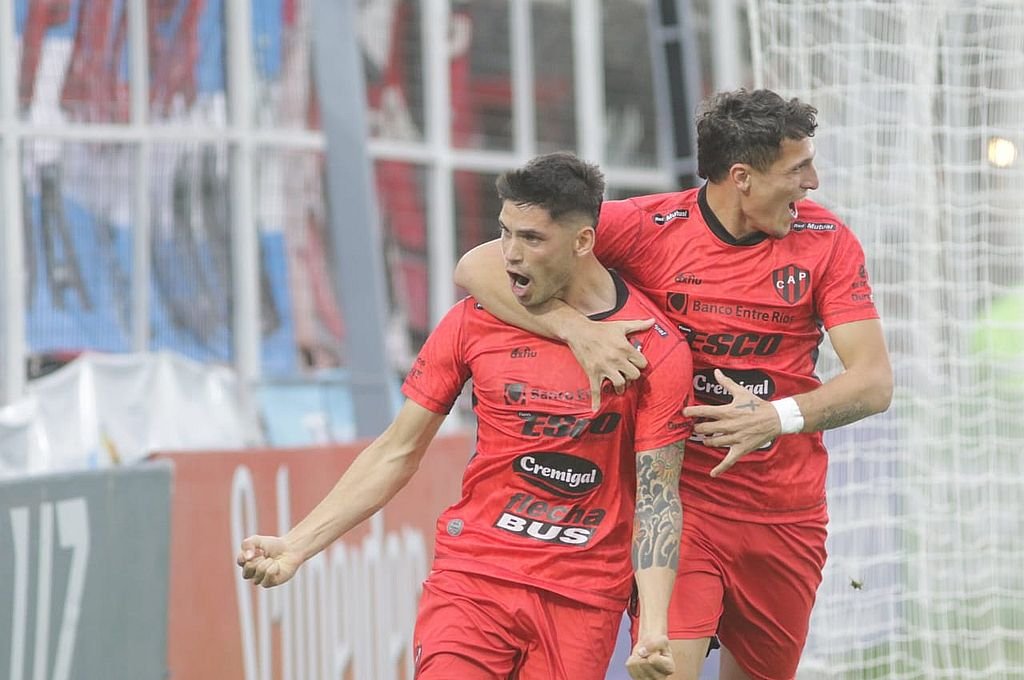 Levato fue titular y marcó uno de los goles.  Foto:Prensa Patronato 