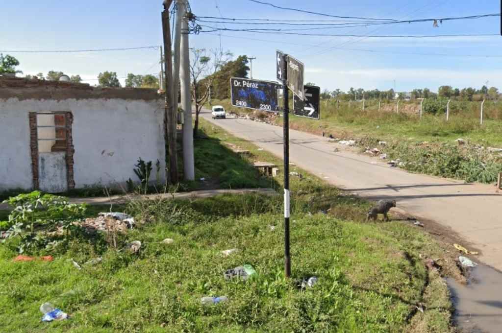 El ataque se dio en la zona de Baigorria y Dr. Pérez. Foto:Google Street View.