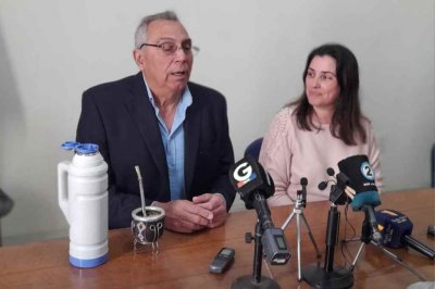 Comenzó la transición en San Javier: Mario Migno recibió a Maribel González