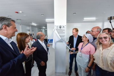Inauguraron el Centro Modular Sanitario en Santa Elena