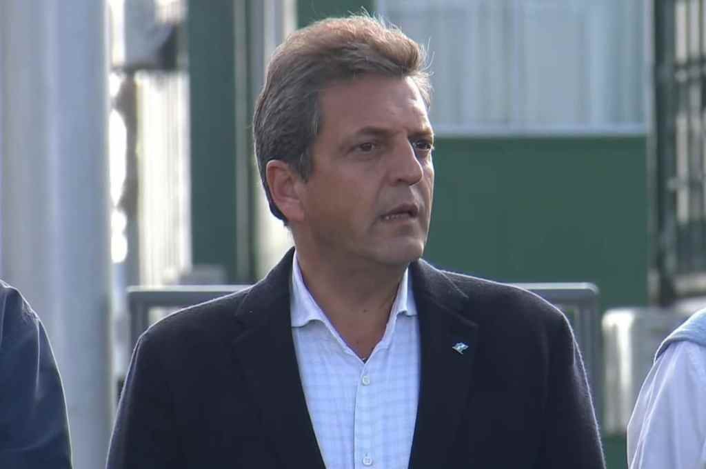 El ministro de Economía de Argentina estuvo en Rosario. Foto:Captura digital.