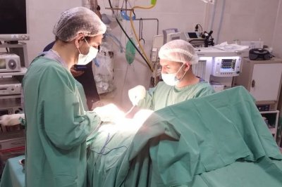 En el hospital de Chajarí se realizó una cirugía inédita