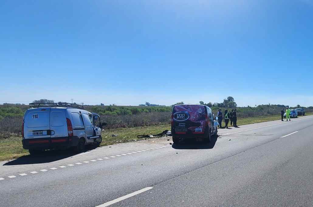 Un siniestro vial fatal tuvo lugar este jueves a la altura del km. 91 de la Autopista Brigadier López. Foto:Gentileza.