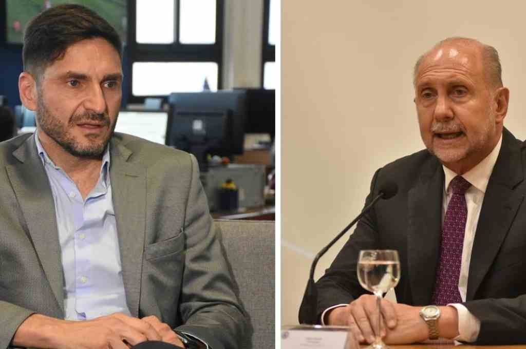Pullaro y Perotti tendrán su primera foto conjunta desde las elecciones. Foto:Luis Cetraro/Manuel Fabatia.