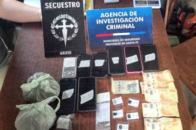 Detenidos en allanamientos por droga en Santa Fe, Calchaquí y Vera