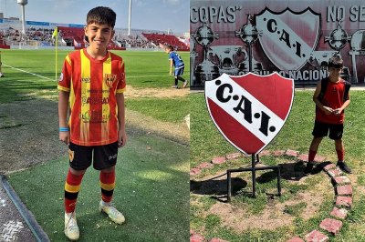 Independiente fichó a un futbolista paranaense de 10 años 